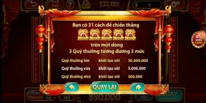 Mức thưởng được cập nhật tại sảnh nổ hũ go88