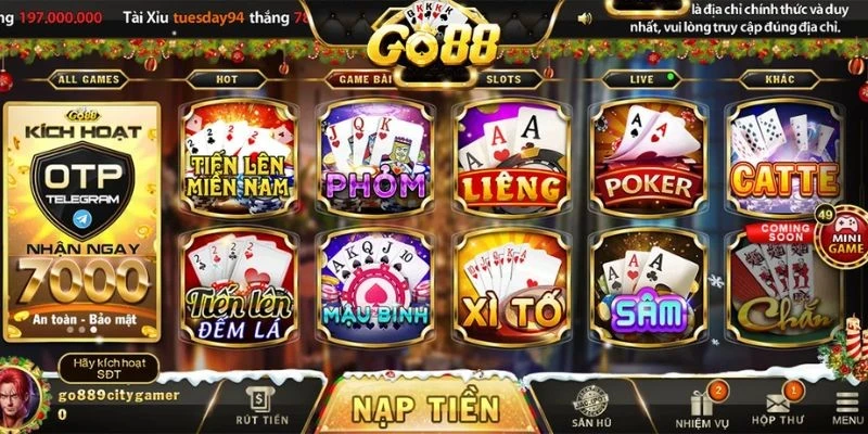 Chắn go88 là game online truyền thống mà nhiều người yêu thích